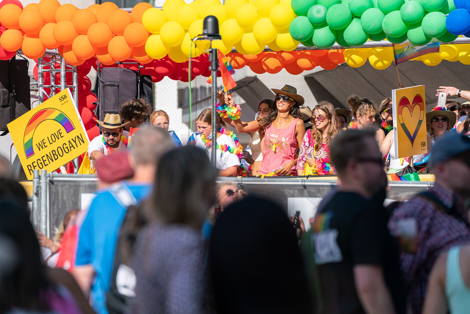 Rainbow Colours in Stuttgart